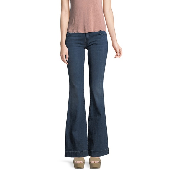 J Brand Love Story Flared Jeans Size 26 Like New! - Picture 3 of 6